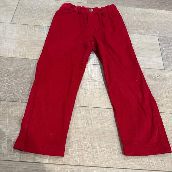 JBAILEY Childrens Corduroy Pants 4T Elastic Waistband & Button Closure - Picture 2 of 11